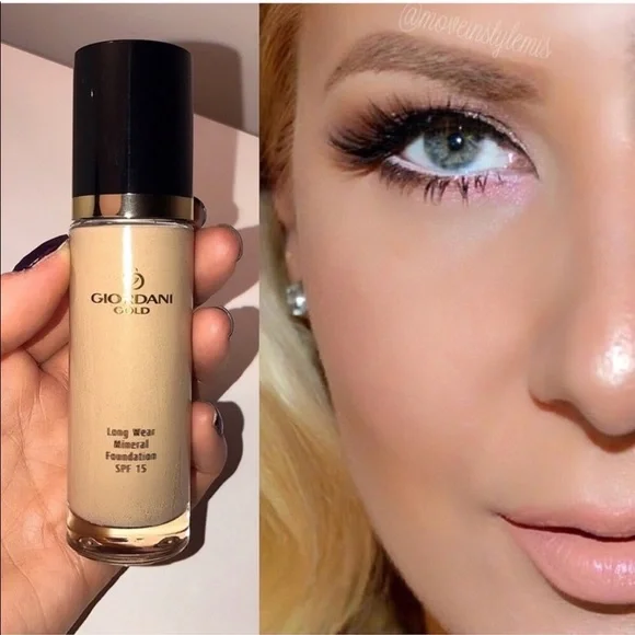 🧡 ORIFLAME GIORDANI GOLD LONG WEAR MINERAL FOUNDATION 🧡 - Picture 1 of 10